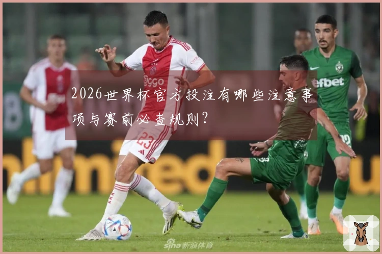 2026世界杯官方投注有哪些注意事项与赛前必查规则？