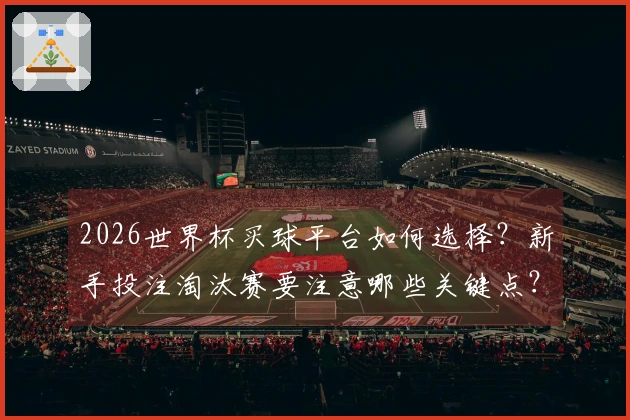 2026世界杯买球平台如何选择？新手投注淘汰赛要注意哪些关键点？