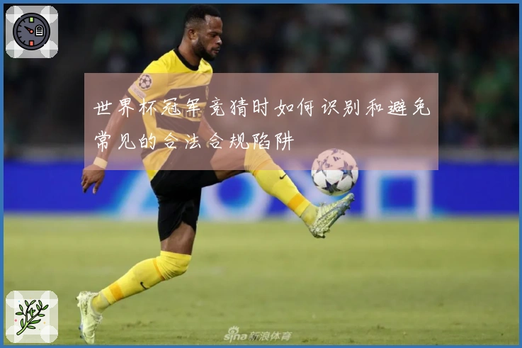 世界杯冠军竞猜时如何识别和避免常见的合法合规陷阱