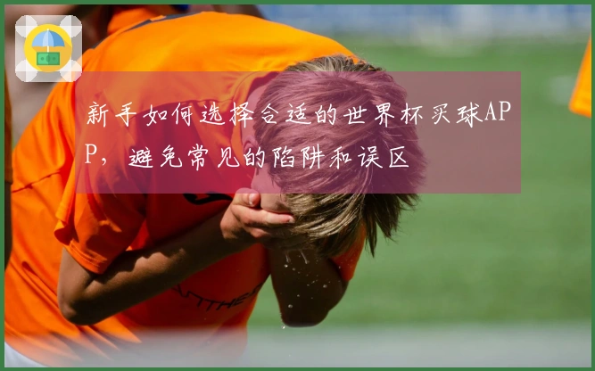 新手如何选择合适的世界杯买球APP，避免常见的陷阱和误区