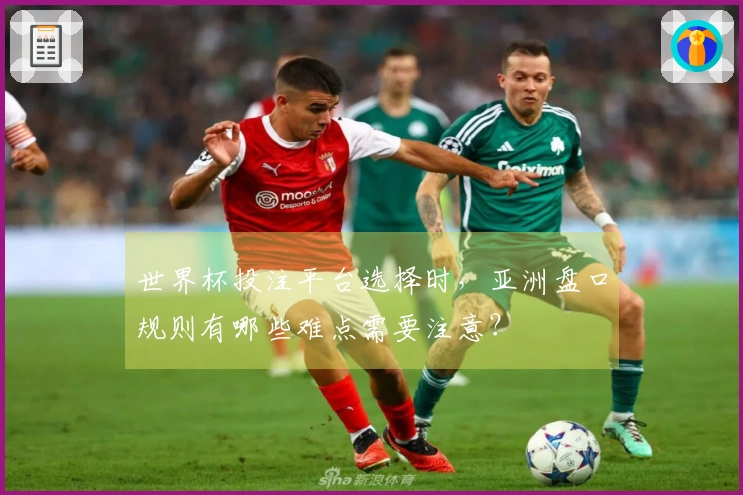 世界杯投注平台选择时，亚洲盘口规则有哪些难点需要注意？