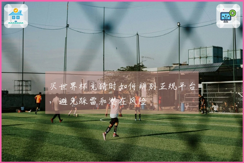 买世界杯竞猜时如何辨别正规平台，避免踩雷和潜在风险